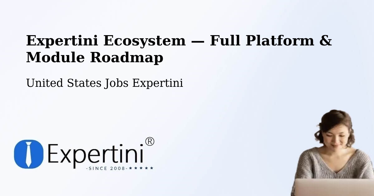 Expertini Ecosystem — Full Platform & Module Roadmap – Honolulu