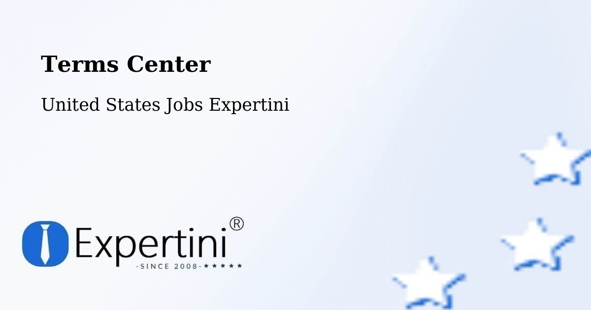 Terms of Service – Honolulu - United States Jobs Expertini